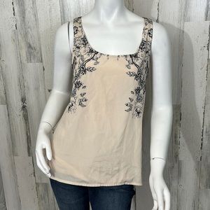 #N69 extra small patterned floral tank top size XS EXPRESS